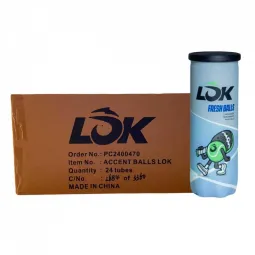 Box 72 Balls - 24 Cans of 3 pcs - Lok Fresh