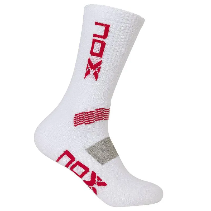 Nox Pro White Red Socks