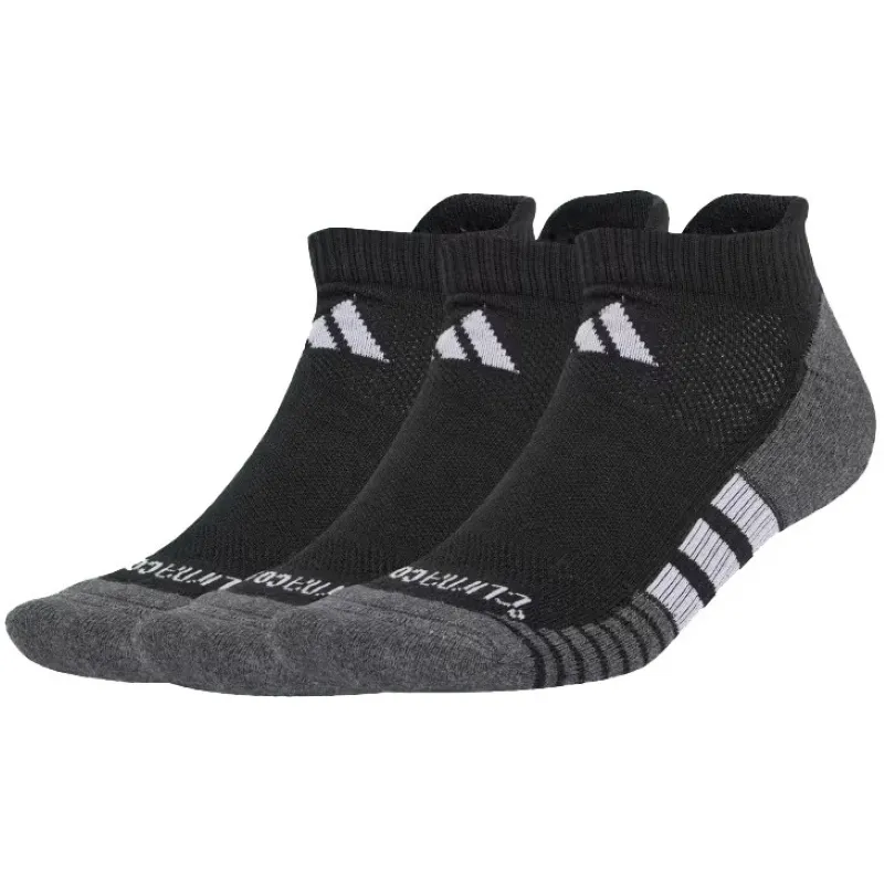 Adidas Climacool Low Cut Black Socks 3 Pairs