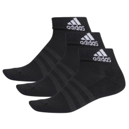 Adidas Cush Ankle Black Socks 3 Pair