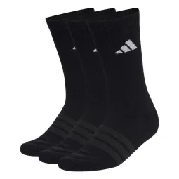 Calcetines Adidas Essentials Crew Negro 3 Pares