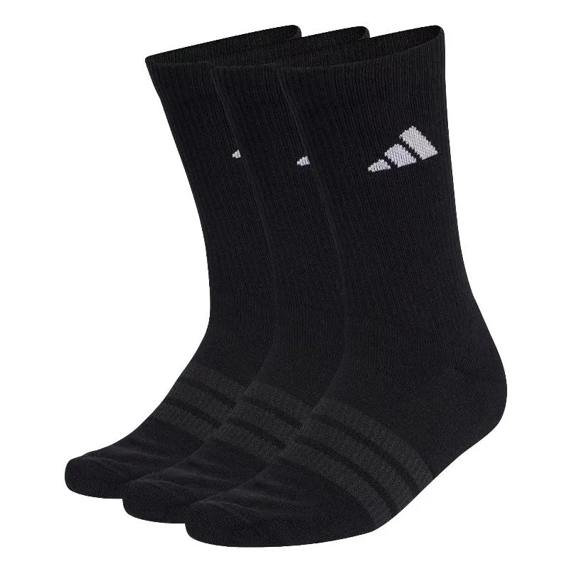 Calcetines Adidas Essentials Crew Negro 3 Pares