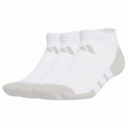 Calcetines Adidas Essentials Cushioned Low Blanco Gris 3 Pares