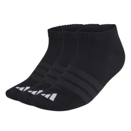 Calcetines Adidas Essentials Low Negro 3 Pares