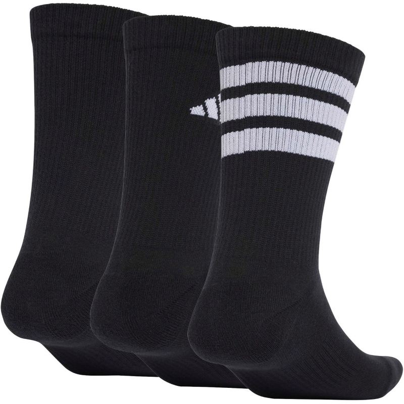 Adidas Logo Black Socks 3 Pairs PADELPOINT Adidas Logo Black Socks 3 Pairs