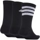 Adidas Logo Black Socks 3 Pairs PADELPOINT Adidas Logo Black Socks 3 Pairs