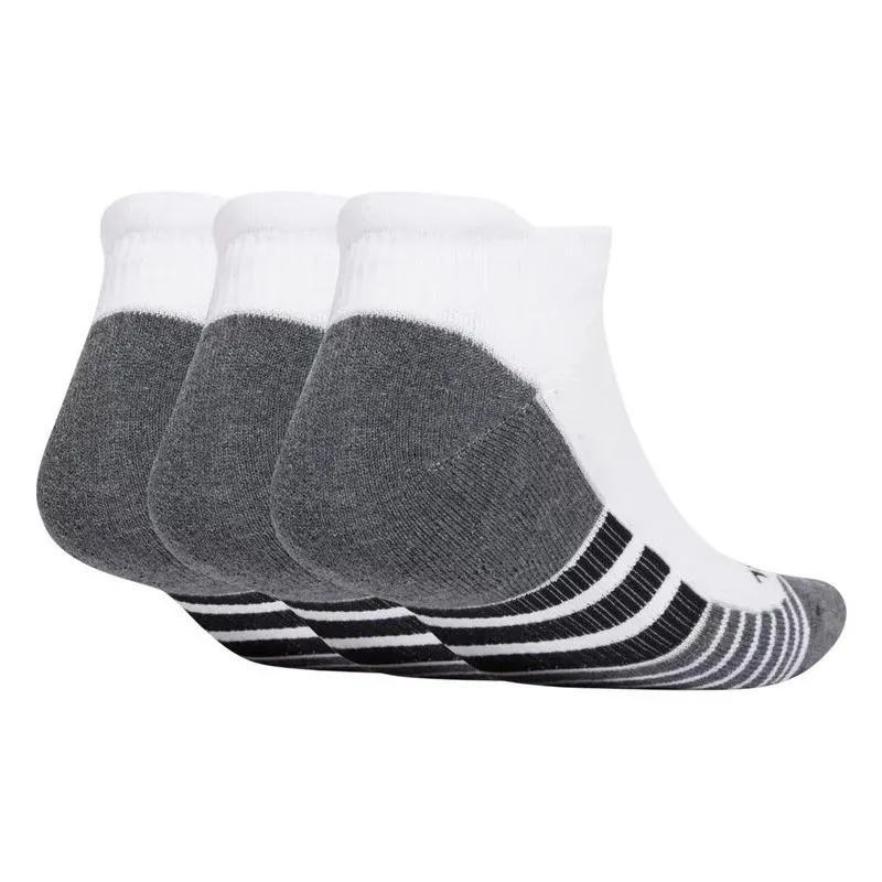 Adidas Low Cut Socks White Black 3 Pairs