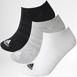 Adidas Piqui Socks Black White Grey 3 Pairs