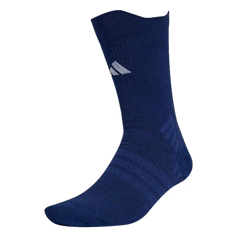 Adidas Tennis CRW Navy Blue Socks White