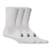 Asics Crew Glossy White Socks 3 Pairs
