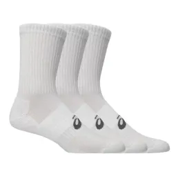 Asics Crew Glossy White Socks 3 Pairs
