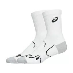 Calcetines Asics Crew Court Tennis Blanco Brillante 1 Par