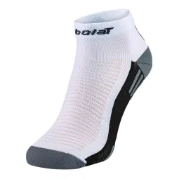 Babolat Padel Quarter White Black Socks 1 Pair