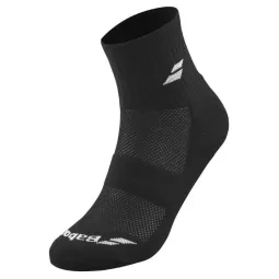 Calcetines Babolat Quarter Negro 3 Pares