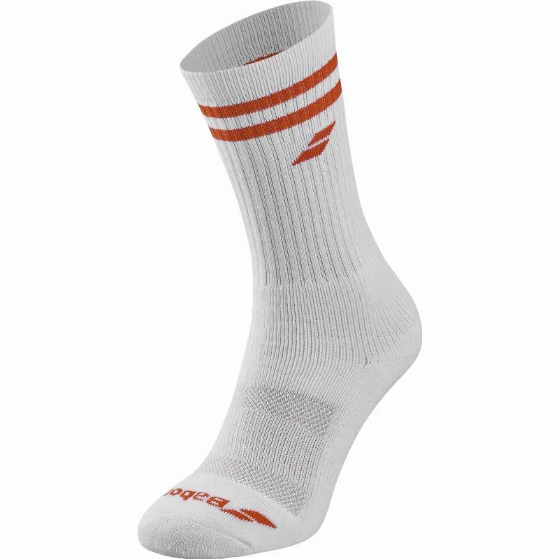 Calcetines Babolat Team Blanco Rojo 1 Par