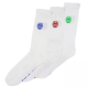 Calcetines Bidi Badu Crispy Crew Move Blanco 3 Pares - Barata Oferta Outlet
