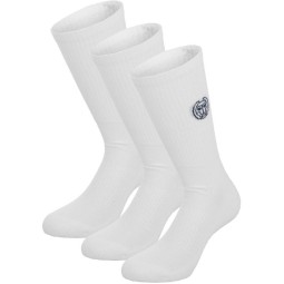 Bidi Badu Socks Don Carlito Crew Move White 3 Pairs