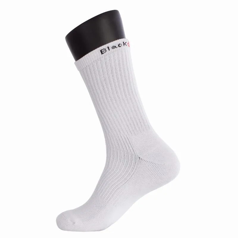 Black Crown High WeiÃe Socken 3 Paar