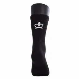 Black Crown Premium High Black Socks 1 Pair