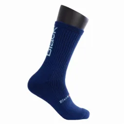 Black Crown Pro High Navy Blue Socks 1 Pair