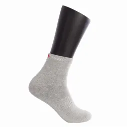 Black Crown Pro Ankle Socks Grey 1 Pair