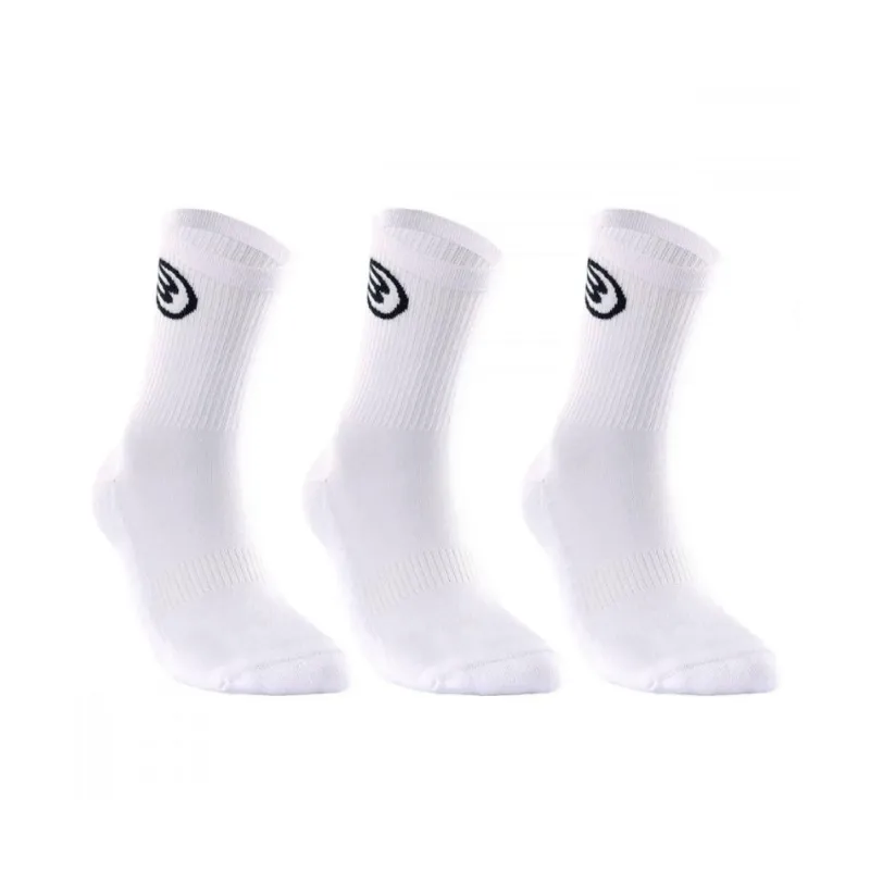 Bullpadel BP252 Socks 3 Pairs White
