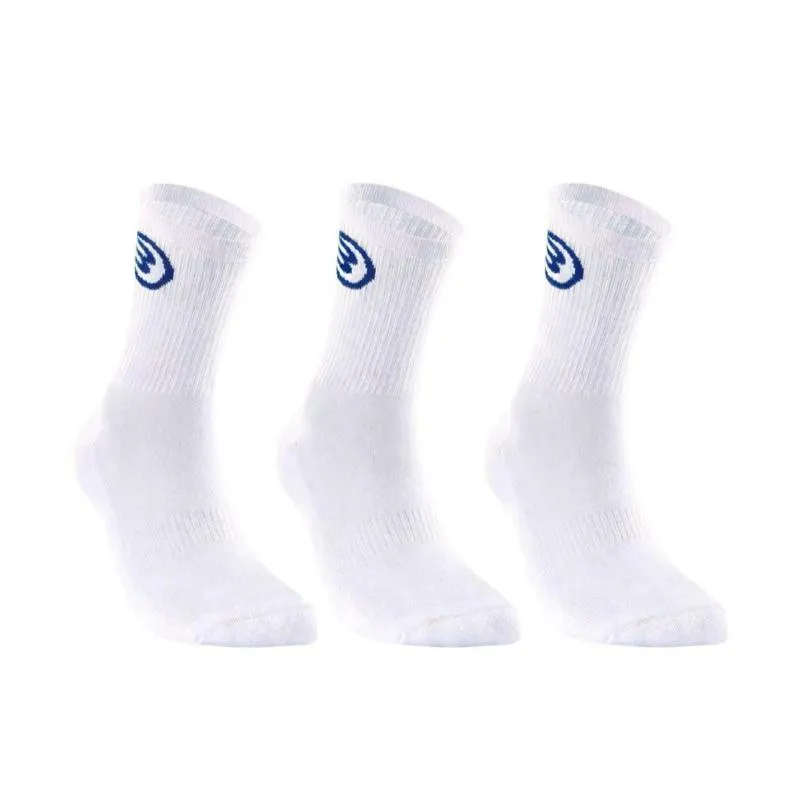 Bullpadel BP262 White Socks 3 Pairs
