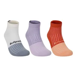 Bullpadel BP266 Bone Purple Grapefruit Socks 3 Pairs