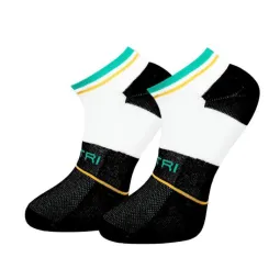 Cartri Adriano Crew White Black Socks 1 Pair