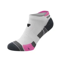 Cartri Axel Crew White Fucsia Socks 1 Pair