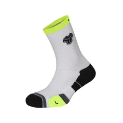 Cartri Axel High Yellow White Calzini 1 Coppia