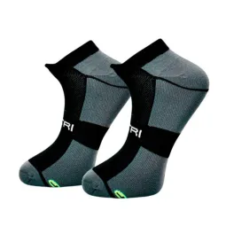 Calcetines Cartri Nero Crew Negro Grey 1 per