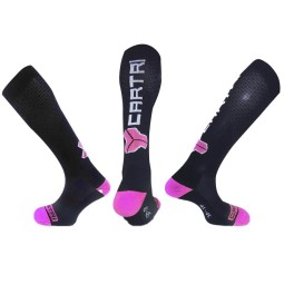 Compression Socks Cartri Dusk Pink Black