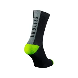 Calcetines Endless SOX Medium Negro Amarillo