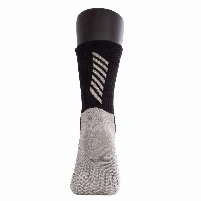 Enebe Future Mid-Calf Socks Black Gray 1 Pair