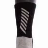 Enebe Future Mid-Calf Socks Black Gray 1 Pair