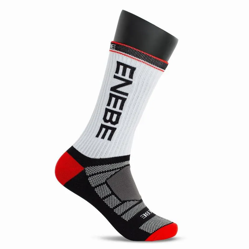 Enebe Hexagon White Black Socks 1 Pair