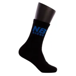 Enebe Revolution Mid-Calf Black Blue Socks 1 Pair