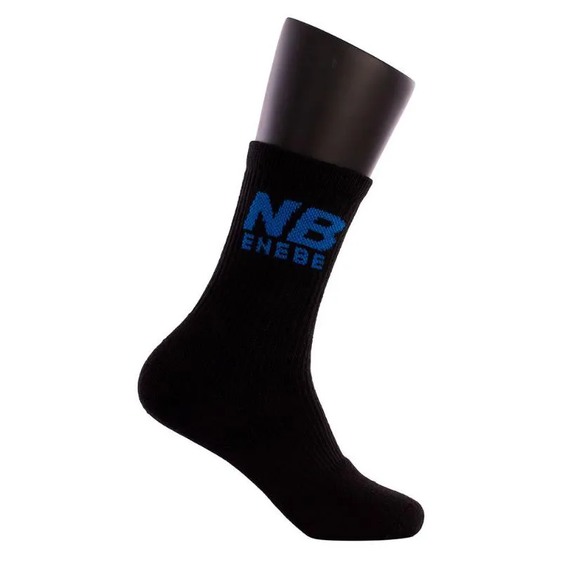 Enebe Revolution Mid-Calf Black Blue Socks 1 Pair