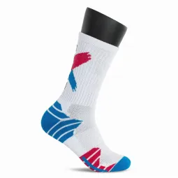 Enebe X Series White Socks 1 Pair
