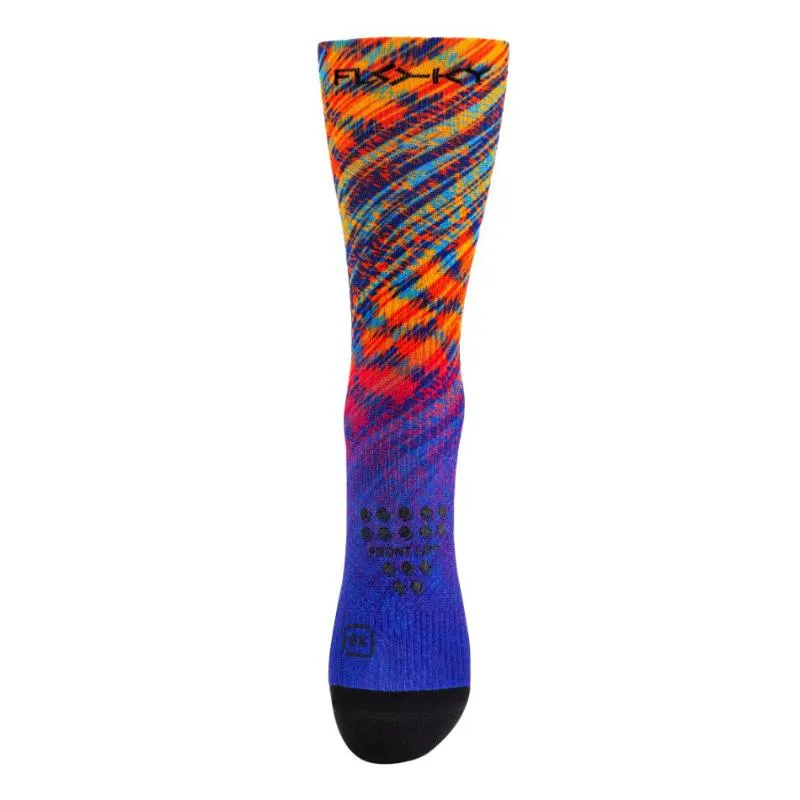 Floky S-Mash 3D Fantasy Rio Socks Orange Blue