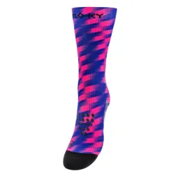 Floky S-Mash 3D Fantasy Tokyo Purple Fuchsia Socks