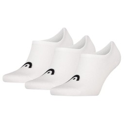 Head All Sports Invisible White Socks 3 Pairs