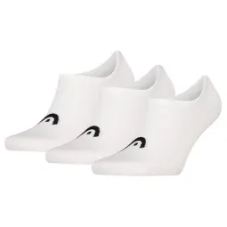 Head All Sports Invisible White Socks 3 Pairs