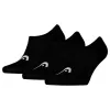 Calcetines Head All Sports Invisible Negro 3 Pares