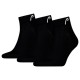 Calcetines Head All Sports Quarter Negro 3 Pares