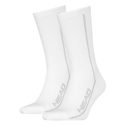 Calcetines Head Performance Crew Blanco 2 Pares
