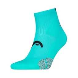 Calcetines Head Performance Padel Quarter Azul Aqua 1 Par