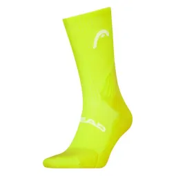 Calcetines Head Performance Tennis Crew Amarillo Fluor 1 Par