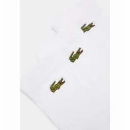 Socks Lacoste Sport High Cut White 3 Pairs